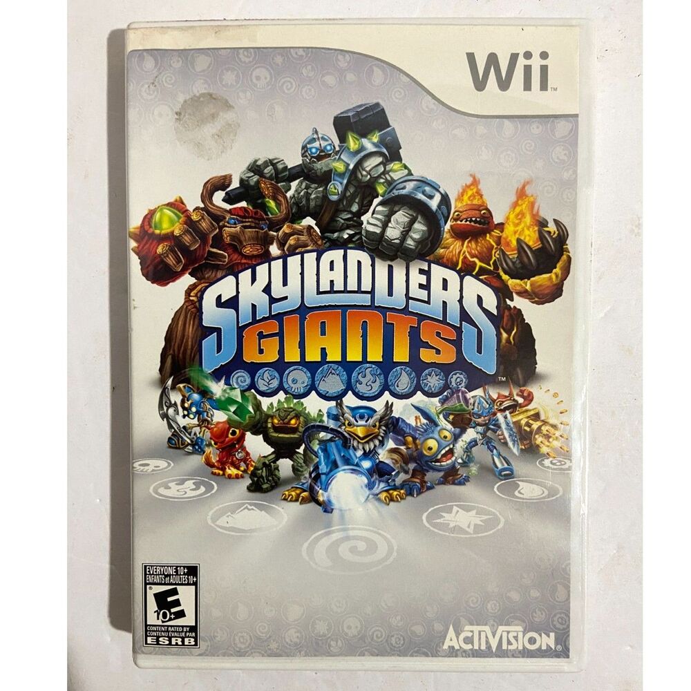 Skylanders Giants - Nintendo Wii Game COMPLETE!